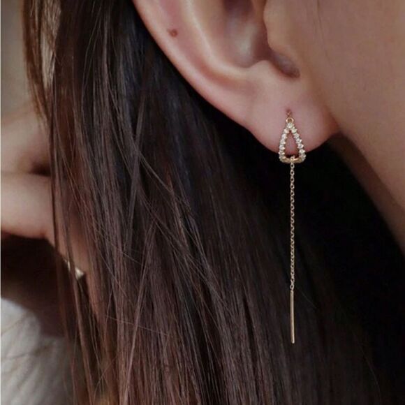 Teardrop Earrings M1240 - Picture 1 of 4